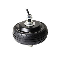 IP65 étanche 5 pouces encodeur Servo moyeu moteur 24V 36V 250W Bldc moyeu moteur sans brosse sans engrenage électrique Robot roue