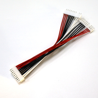 Kustom HY2.0 1-to-2 PCB kabel Harness konektor SAN2.0 Terminal kabel PTFE PVC bahan isolasi untuk Robot penyedot debu