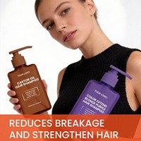 Shampooing Capillaire Hydratant Lissant Naturel pour Cheveux Secs et Bouclés, Soin des Cheveux à Marque Blanche pour Tous Types de Cheveux