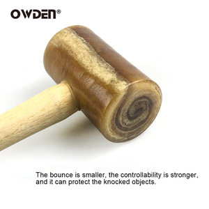 Martillos de Cuero Profesionales OWDEN de Tamaño Extra, Martillos de Cuero Crudo para Manualidades, Herramientas de Grado Profesional con Soporte OEM y ODM - Product Image 3