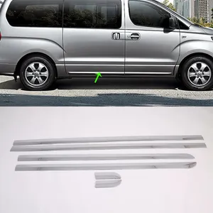 Car Side Door Line Garnish Body Trim Accent Molding Cover Bezel Styling Protector For Hyundai H-1/Grand Starex 2019