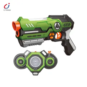 Chengji 장난감 레이저 태그 장비 총 조끼 멀티 슈팅 전투 게임 레이저 태그 장난감 총