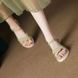 Soft <b>Cloud</b> Feel Comfy Roman <b>Sandals</b> Delicate Ladies Casual Daily Outside Wearing Summer Dress <b>Sandals</b> - Product Image 2