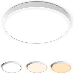 Canadá 12in 3CCT regulable LED moderno montaje en superficie Panel <span class=keywords><strong>de</strong></span> <span class=keywords><strong>luz</strong></span> 24W redondo blanco embellecedor para sala <span class=keywords><strong>de</strong></span> estar - Product Image 3