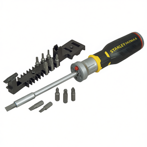 Destornillador de Trinquete Stanley Fatmax con Luz LED y 12 Puntas - Product Image 2