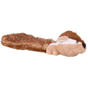 Juguete de Peluche de Ardilla de 30 cm con Sonido para Mascotas - Product Image 1