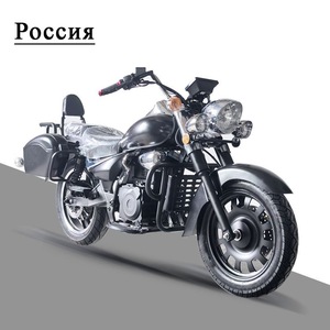 Motocicleta Eléctrica Estilo Retro Cruiser Prince de Exportación de Fábrica, 72V 3000W de Alta Potencia, Motocicleta Urbana para Adultos con Maletas Laterales - Product Image 1