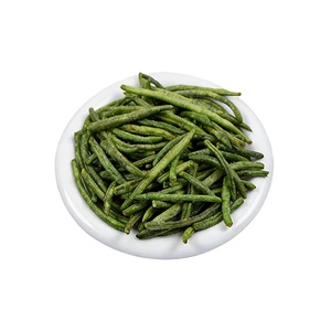 Proveedor Confiable Ofrece Snacks de Alta Calidad, Rebanadas de Judías Verdes Liofilizadas, Judías Verdes Crujientes a Granel - Product Image 1