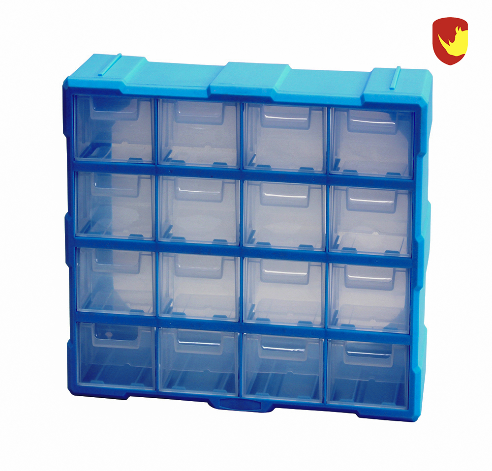 DPC004 16 съемных отсеков, ящик, пластиковый шкаф для хранения инструментов