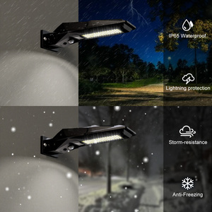 Ánh sáng đường phố LED năng lượng mặt trời Powered LED Tường ánh sáng ngoài trời cảm biến chuyển động IP65 ABS nhựa DC 6V đường cao tốc cảnh quan vườn - Product Image 4