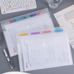 A4 thư Kích thước rõ ràng PP mở rộng tập tin foder với 12 túi và Snap Nút Đóng cửa nhựa accordion tài liệu tổ chức - Product Image 6