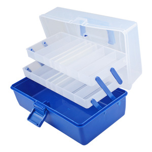 <span class=keywords><strong>Caja</strong></span> <span class=keywords><strong>de</strong></span> <span class=keywords><strong>Pesca</strong></span> Cantilever <span class=keywords><strong>de</strong></span> Plástico Rígido <span class=keywords><strong>de</strong></span> 30.5*18*14cm y 688g con <span class=keywords><strong>3</strong></span> <span class=keywords><strong>Bandejas</strong></span> para Almacenamiento <span class=keywords><strong>de</strong></span> Señuelos <span class=keywords><strong>de</strong></span> <span class=keywords><strong>Pesca</strong></span> <span class=keywords><strong>de</strong></span> Carpa, <span class=keywords><strong>Caja</strong></span> para Anzuelos y Señuelos - Product Image 1