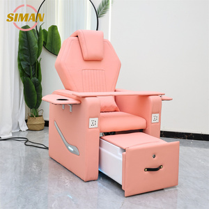 Siman - Nouveau mobilier de salon de beauté - Chaises de pédicure électriques multifonctionnelles de luxe modernes - Spa pour les pieds - <span class=keywords><strong>Rose</strong></span> - Product Image 3