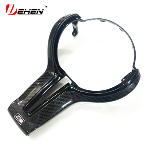 Untuk BMW Seri <span class=keywords><strong>M</strong></span> F80 F82 F10 F06 F12 F13 F15 F16 <span class=keywords><strong>M</strong></span>-sport F20 F22 F30 F31 F32 F33 F36 Untuk BMW Trim Setir Serat Karbon - Product Image 3