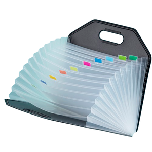 Sac fourre-tout pour bibliothèque, sac à documents transparent tridimensionnel avec <span class=keywords><strong>album</strong></span> photo épaissi, sac à documents étanche pour enseignants - Product Image 1