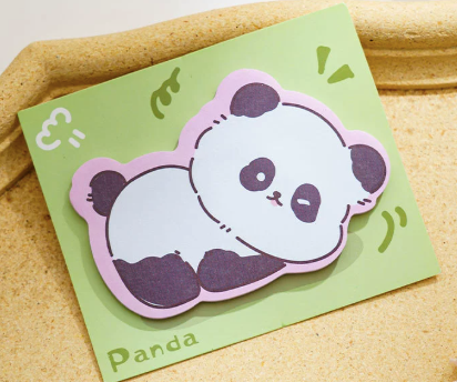 I foglietti adesivi Panda mescolano i colori