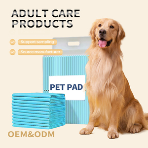 Kuru bakım toptan özel tek kullanımlık su geçirmez 3-Ply köpek köpek tuvalet pedi süper emici hemşirelik yavru Pet Mat hastane yatağı çarşafı - Product Image 1