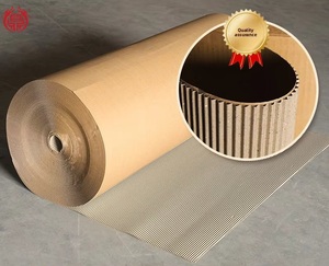 Rouleau de carton ondulé simple face, papier de protection robuste pour sols, meubles <span class=keywords><strong>et</strong></span> emballages - Product Image 3