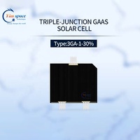 Cellules solaires GaAs à triple jonction de qualité spatiale SC-3GA-1, 30% d'efficacité élevée, pour la surveillance aérienne par satellite, personnalisables