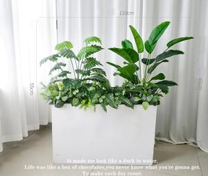 Venta al por mayor a granel de rosas blancas de seda individuales de diseño floral flores artificiales de tacto real para la boda y la decoración de Navidad - Product Image 5