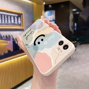 Buona fortuna sorriso stampa diritta Silicone TPU Cover del telefono cellulare custodia per Iphone 7 8 X Xr Xs 11 12 13 14 15 16 17 <span class=keywords><strong>Pro</strong></span> Max - Product Image 3