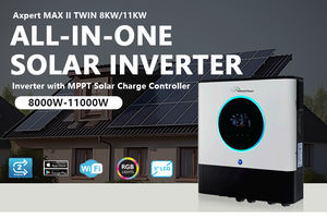 Voltronic Power <span class=keywords><strong>Axpert</strong></span> <span class=keywords><strong>MAX</strong></span> II TWIN <span class=keywords><strong>8KW</strong></span> 11KW Onduleur solaire hors réseau Onduleur monophasé à onde sinusoïdale pure - Product Image 5