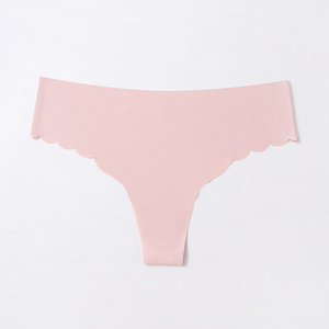 Groothandel Dames S-XL Onzichtbare Onderbroeken Naadloze Ademend Comfortabele Onzichtbare Dames Slip IJs Zijde Naadloze Panty - Product Image 6
