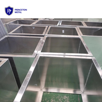 Panel Dinding Aluminium, Pot Tanaman Logam, Pot Bunga Taman, Pot Taman Aluminium, Kotak Tanam Modern
