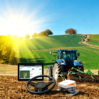 Nuevo Diseño HD812 HD818 Navegación GPS para Tractores, Navegación RTK para Agricultura