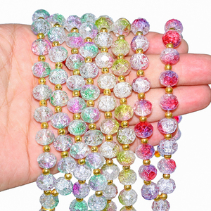 Высококачественные разноцветные мусульманские четки из стекла, материал для браслета Tasbih, религиозные подарки, декоративные четки - Product Image 6