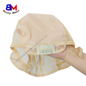 Glueless Đầy Đủ Ren Dệt Tóc Giả Cap Tóc Net Tóc Giả Làm Mũ Thông gió Có Thể Điều Chỉnh Dây Đeo Lưới Dome Mũ Để Làm Tóc Giả - Product Image 6