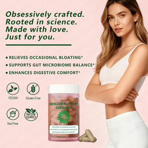 Kapsul Penunjang Kesehatan Usus Baru, Ekstrak Jahe, Ekstrak Slippery Elm, Daun Peppermint, 60 Kapsul - Product Image 5