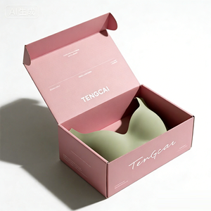 Boîte d'expédition personnalisée en gros - Boîte d'emballage écologique pour sous-vêtements et vêtements, idéale pour l'envoi postal - Product Image 4