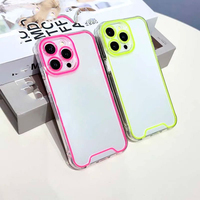 Coque transparente pour téléphone portable lumineuse, avec lumière nocturne, pour iPhone 16 15 13 12 14 11 Pro Max Plus, en silicone transparent et lumineux