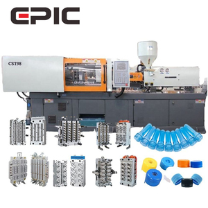 Machine électrique d'<span class=keywords><strong>injection</strong></span> plastique, rapide, <span class=keywords><strong>prix</strong></span> bas, 30 5 gallons, couvercle de bouteille d'eau en plastique, fermeture, fabrication - Product Image 1