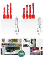 Robot machine bière bouteille pince