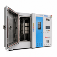 Máquina de Recubrimiento Iónico Multiarco AsiaLink, Equipo de Deposición al Vacío con Mesa Giratoria para Herramientas CNC