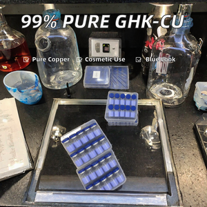 ผง NAD+ GHK Cu คอปเปอร์ฟรีซดราย ความบริสุทธิ์ 99% วัตถุดิบเครื่องสำอางสำหรับการดูแลผิว  เปปไทด์ฟรีซดราย - Product Image 2