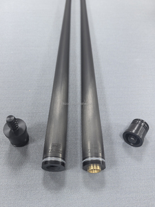 Jflowers SMO Carbon Fiber Pool Cue Shaft, 12.5mm Tip, Low Deflection, Durable High Quality, 3/8x8 Pin Quick Release Joint - Product Image 1