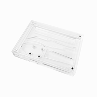 Boîte de présentation personnalisée en acrylique pour ouvre-bouteille, boîte de rangement transparente pour vin avec compartiments, idéale pour les étagères de présentation de bar à domicile