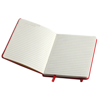Cuaderno de Tapa Dura con Marcapáginas de Cinta, Cubierta de Cuero PU, Banda Elástica, Cuadernos A5, Gran Venta