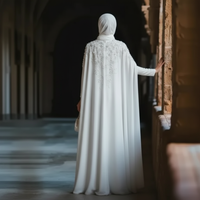 Ensemble Abaya deux pièces fait main 2026 – Nouvelle collection élégante et très demandée – Abaya de luxe personnalisée de Dubaï pour femme – Vente en gros – Décontracté 33