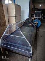 Séchoir solaire portable pour légumes fruits de mer céréales herbes et épices avec technologie d'énergie propre