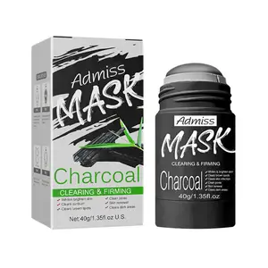 Máscara de lama hidro vegan, máscara facial e corporal para controle de oleosidade e remoção de acne máscara de vitamina c