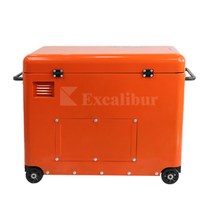 Generador de emergencia con manivela, nombres de partes del generador e interruptor de encendido y apagado automático - Product Image 4