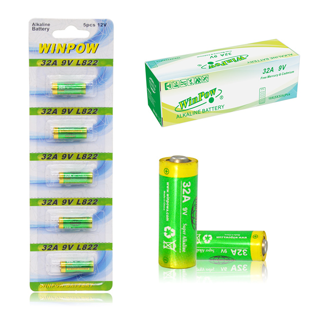 Good Quality Alkaline Battery 32a 9v