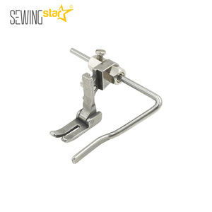 Pie prensatelas plano SEWINGstar P723 con doble varilla guía para posicionamiento en acolchado, pieza de equipo para procesamiento de prendas - Product Image 2