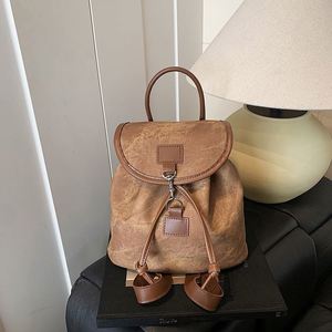 Mochila de Viaje de Cuero PU para Mujer, Gran Capacidad, Estilo Vintage, 2026, Oferta, Mochila Escolar para Niñas, con Cordón - Product Image 5