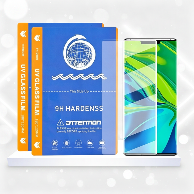 Fonlyu Ultra Thin 9H UV Glass Film Mobile Phone Screen Protector for Hydrogel Sheets Cutting Machine HD UV Curing Screen Film