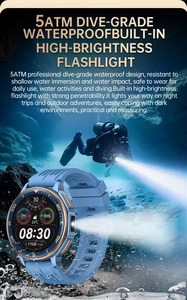 Montre connectée S99 ChatGPT avec assistant IA, écran AMOLED, GPS, étanche 3ATM, <span class=keywords><strong>cartes</strong></span> hors ligne, lampe torche LED, appels longue durée - Product Image 5